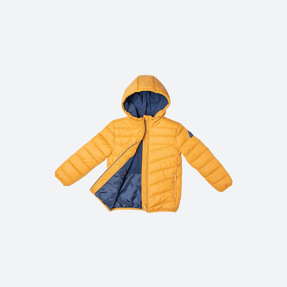 Kids Yellow Padded Jacket